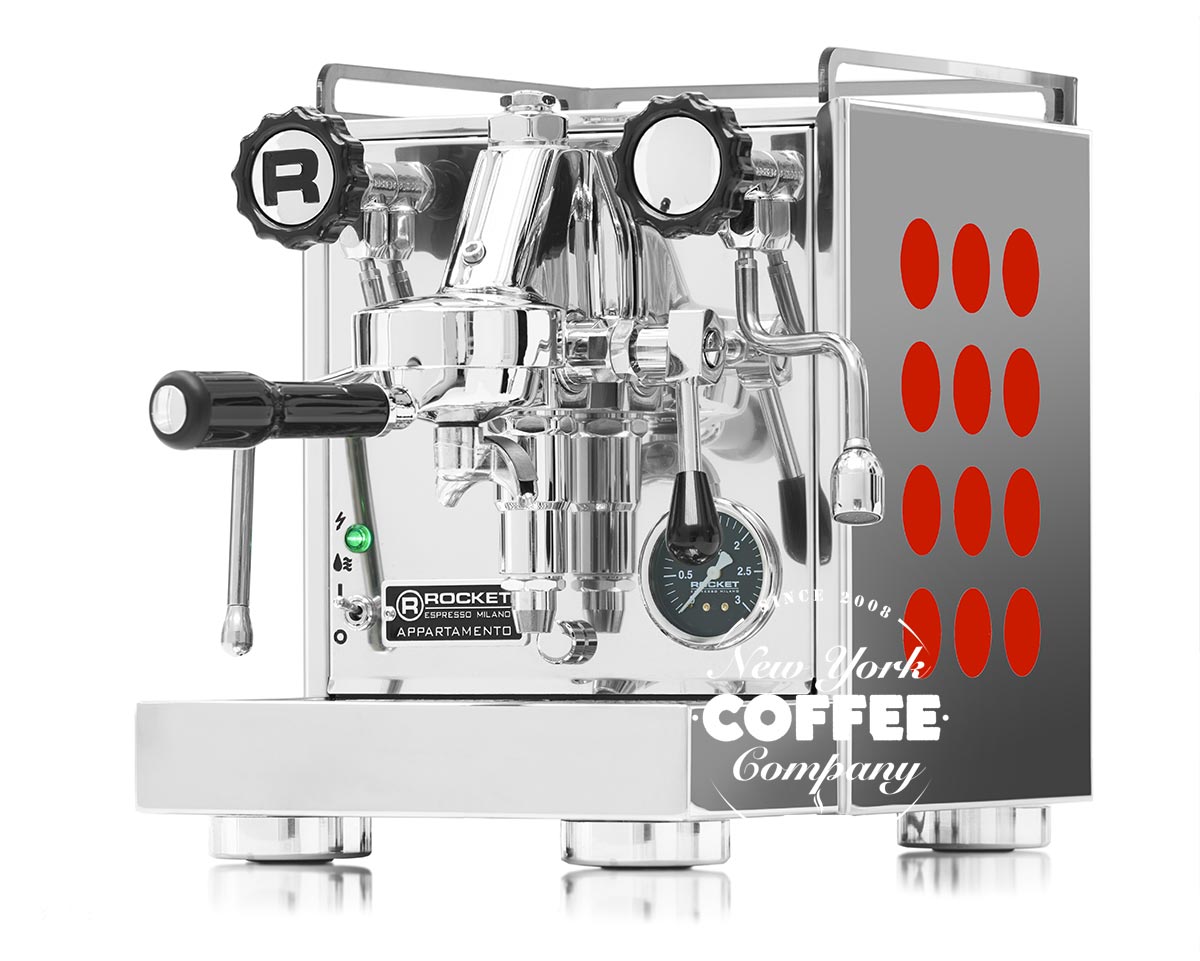 Máquina de café espresso Rocket Appartamento Rojo