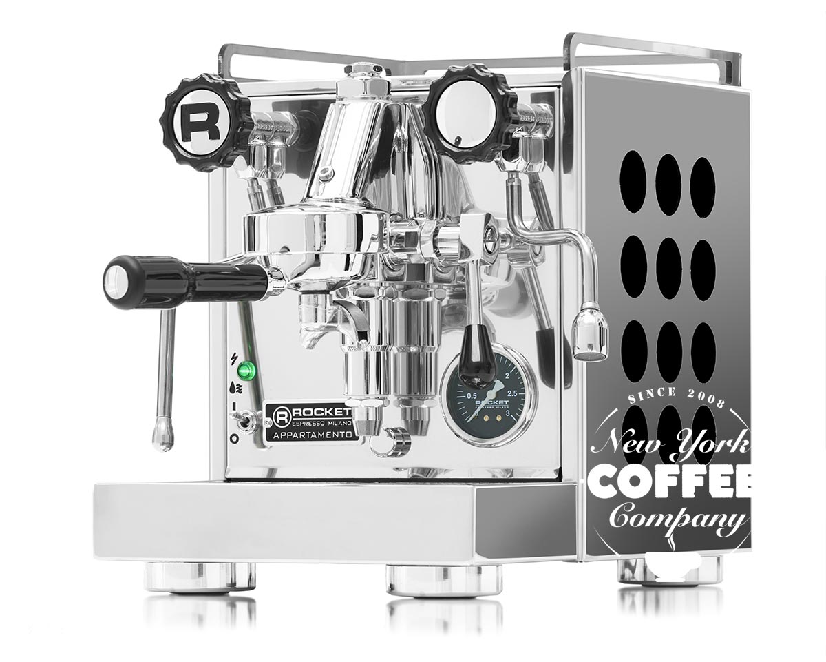 Máquina de café espresso Rocket Appartamento Negra