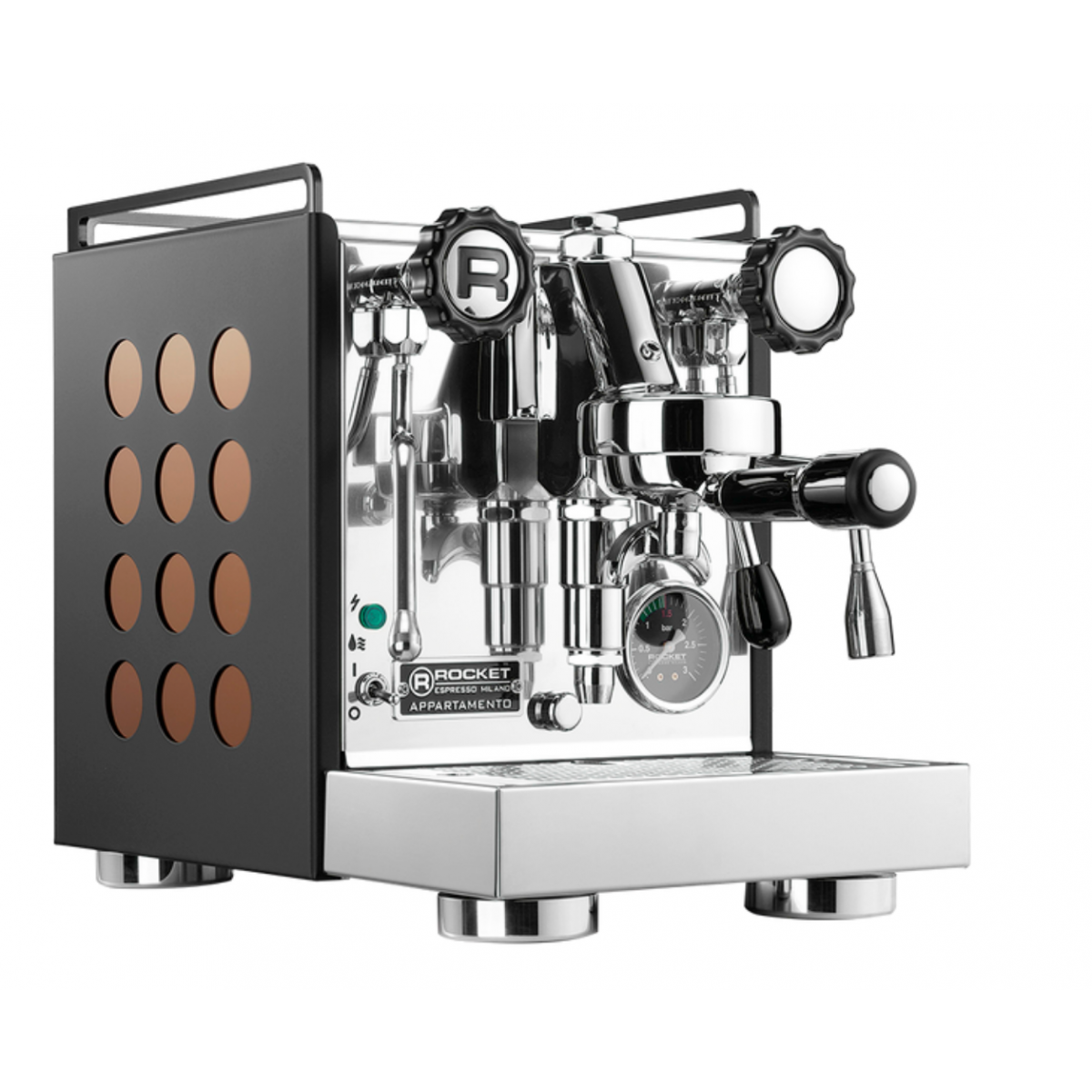 Máquina de café espresso Rocket Appartamento Nera Copper