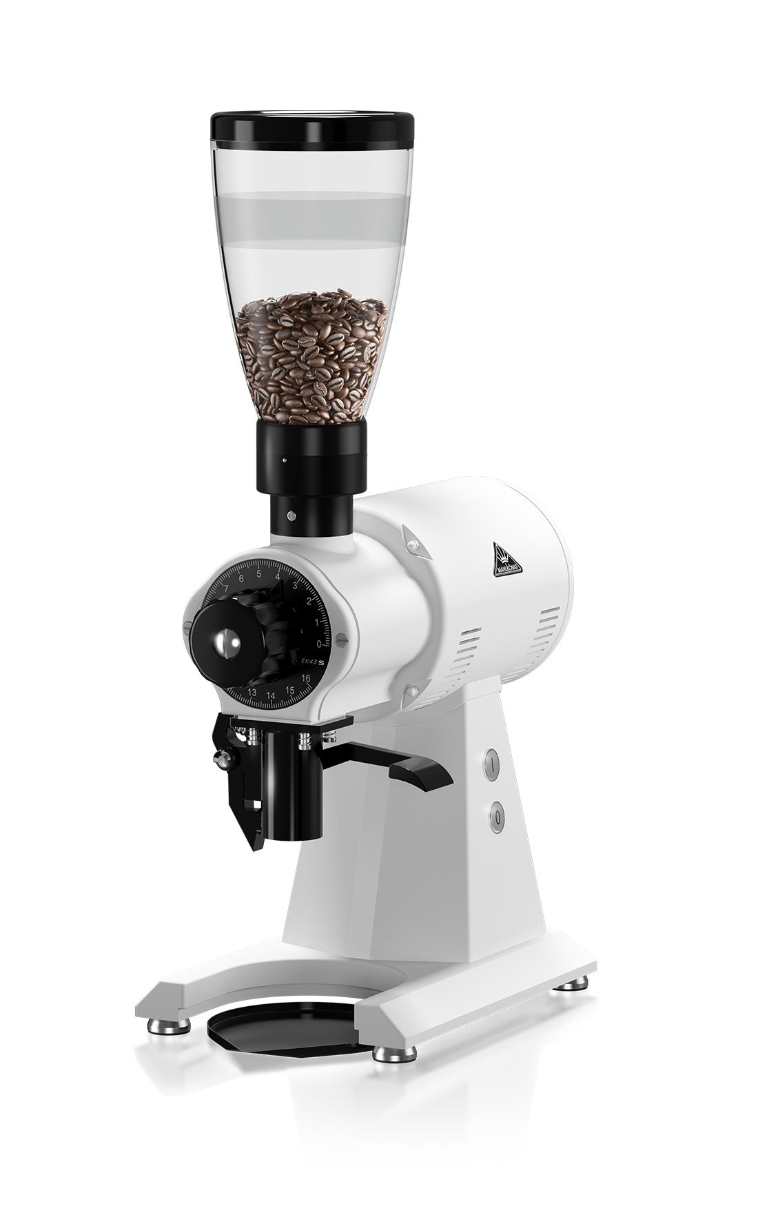 Mahlkönig EK 43 S Espresso &amp; Coffee Grinder blanco mate