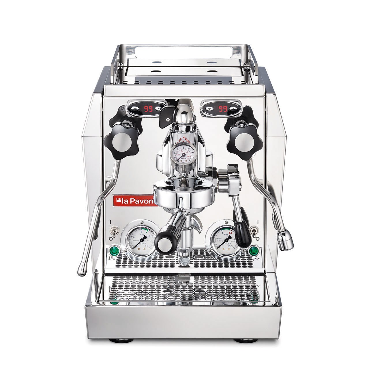 Máquina de café espresso de doble caldera La Pavoni Botticelli