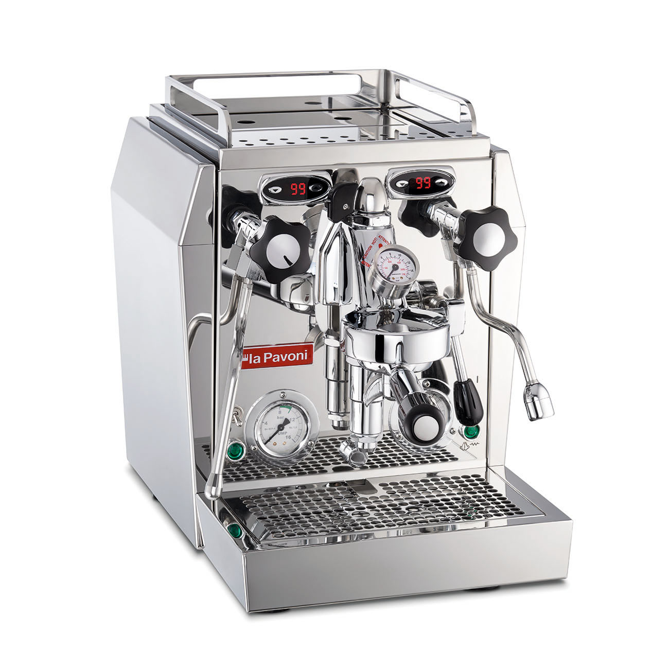 Máquina de café espresso de doble caldera La Pavoni Botticelli